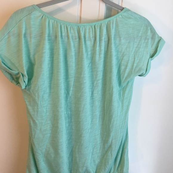 Sea Foam Green Top - Picture 3 of 4